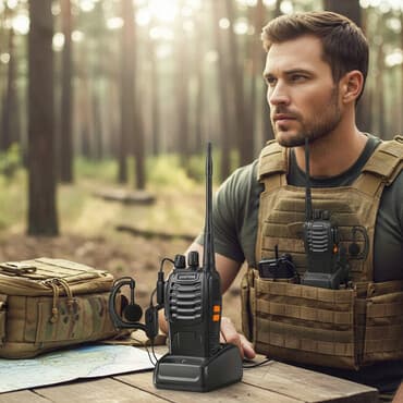 Рации Baofeng BF-888S (набор из 2 шт.) - Диапазон: UHF 400–470 МГц -