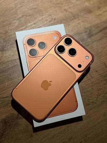 16 про мах 256: IPhone 17 Pro, Б/у, 256 ГБ, Оранжевый, Коробка — 2