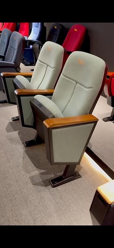 стол для зала в бишкеке: Аудиторное/зрительное кресло с откидным столиком - Тип: стационарное — 3