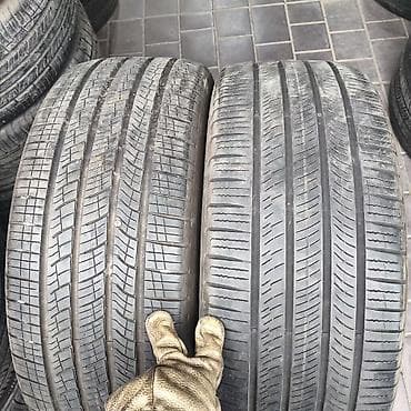 45: Шины 245 / 45 / R 21, Лето, Б/у, Пара, Легковые, Pirelli — 2