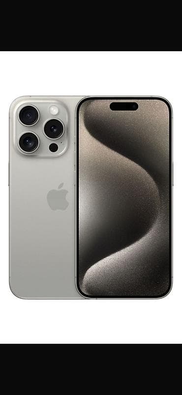 IPhone 15 Pro, 256 ГБ, Natural Titanium, Коробка, 79 %