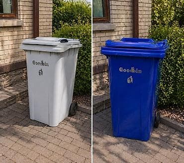 плёнка пвх: Материал: Пластик, На колесах, 120 л, Оптом — 1