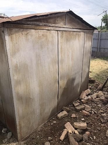 гаражи металлические разборные бу: Металлический гараж разборный - Материал: стальные листы на каркасе — 2