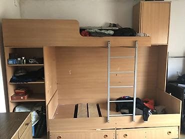 детские двухъярусные кровати в бишкеке цены: Детский модульный гарнитур с двухъярусной кроватью и системой — 2