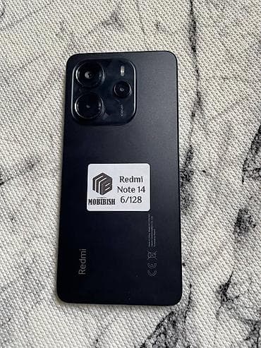 bt_voicerc_m4: Redmi, Redmi Note 14, 128 ГБ, цвет - Черный, 1 SIM — 1