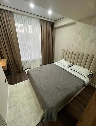 квартира кок жар мкр: 2 комнаты, 52 м², Элитка, 6 этаж, Дизайнерский ремонт — 1
