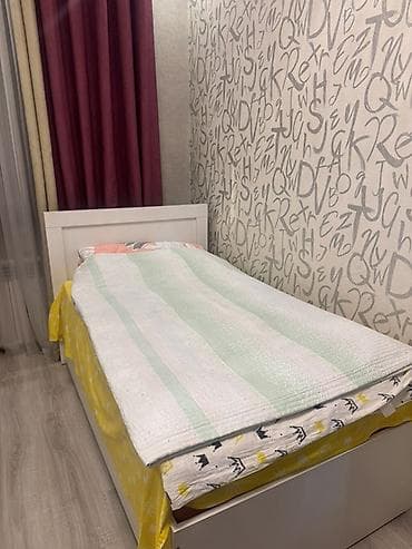 кресла мягкие: Односпальная кровать, С матрасом, длина - 200 см — 3