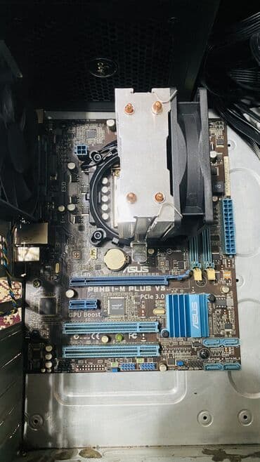 Материнская плата, Б/у, Asus, LGA1155, Micro-ATX, Для ПК