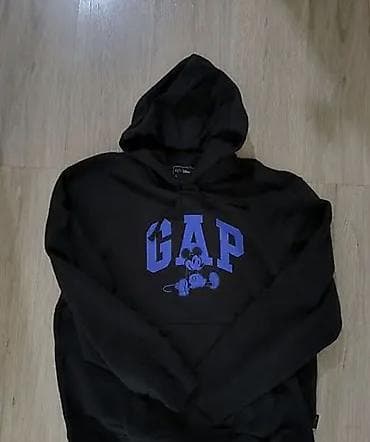Мужская толстовка, XL, Gap, Новый, цвет - Черный, Самовывоз