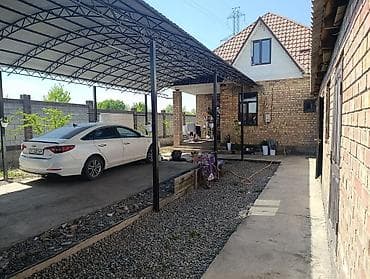 аренда шашлычной: Дом с большим навесом и хозяйственными постройками на огороженном — 4