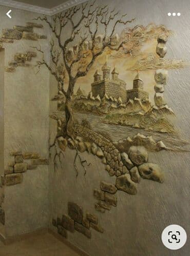 купить 3д гипсовые панели: Барельеф, гипсовое панно — 5