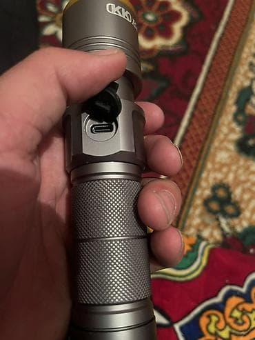 Унаа инструменттери: Мощный перезаряжаемый фонарик KKA - Корпус из анодированного алюминия — 2