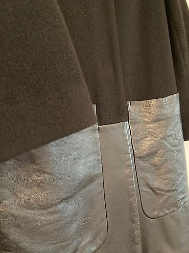 max mara: Продаю пальто MaxMara Италия, с кожаными вставками, размер S-M. Цена 9 — 3