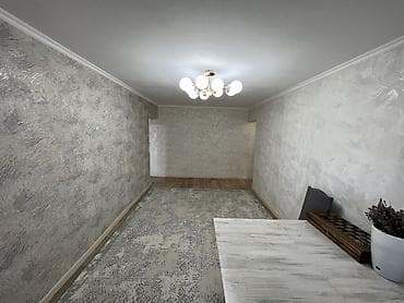 osh flat: 3 комнаты, 65 м², 6 мкр 104 серия, 4 этаж, Евроремонт — 2