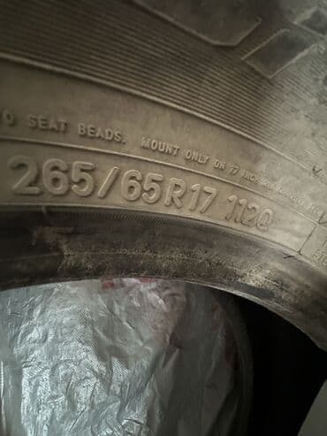 купить резину на 14: Шины 265 / 65 / R 17, Зима, Б/у, Комплект, Внедорожные (АТ/МТ), Япония, Toyo — 4