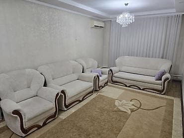 Мебельные гарнитуры: Гарнитур мягкой мебели для гостиной: диван + диван средний + 2 кресла — 3