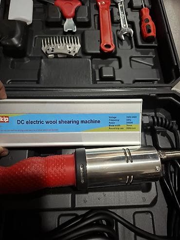 С/х животные и товары: Электрическая машинка для стрижки овец (DC electric wool shearing — 4