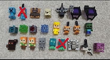 mega max: СРОЧНО ПРОДАЮ!!! Продаю почти всю коллекцию из киндеров Майнкрафт — 1