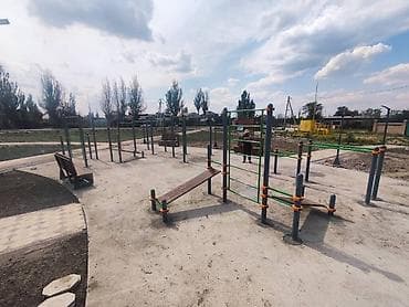 батут ош: Турник, Турник, Уличный, Новый, Бесплатная доставка — 4