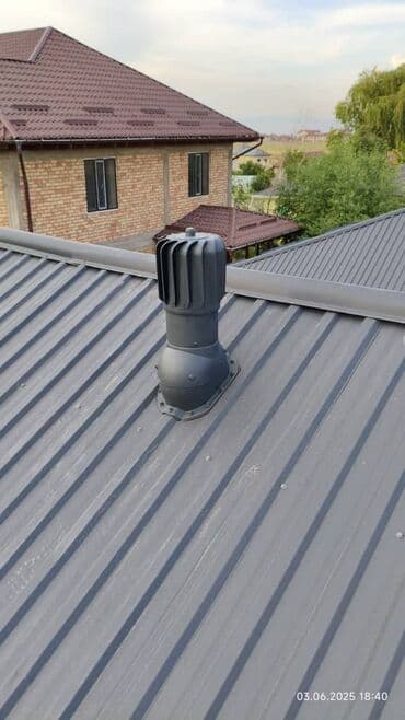 Металлочерепица: Ротационный вентвыход Krono-Plast Rotoline (Польша) — обладает малым — 6