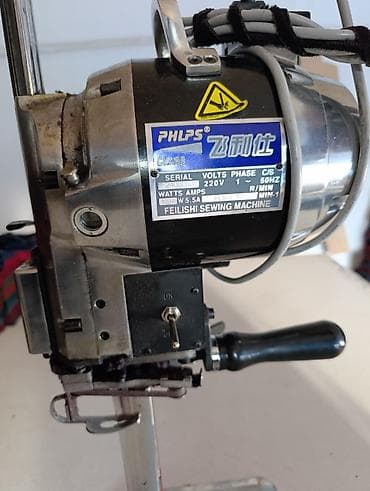 Оборудование для швейных цехов: Промышленный настольный раскройный нож PHLPs (Feilishi Sewing — 3