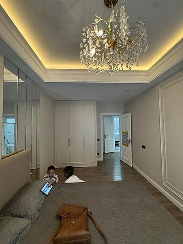 квартиры в ала тоо: 2 комнаты, 65 м², Элитка, 9 этаж, Дизайнерский ремонт — 9