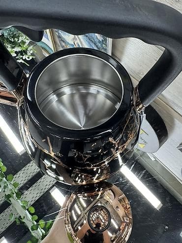 купить чайник тефаль: Чайник со свистком MGFR MR-6055 - Объем: 3,0 л - Тип: чайник для — 3