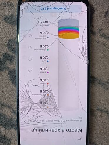 ош бу телефон: Redmi, Redmi 12C, Б/у, 128 ГБ, цвет - Голубой, 2 SIM — 5