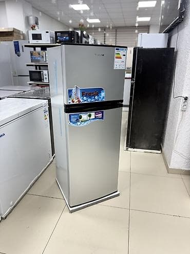 tcl qled 55: Холодильник TOEAR TOR-220, серебристый, с верхней морозильной камерой — 4