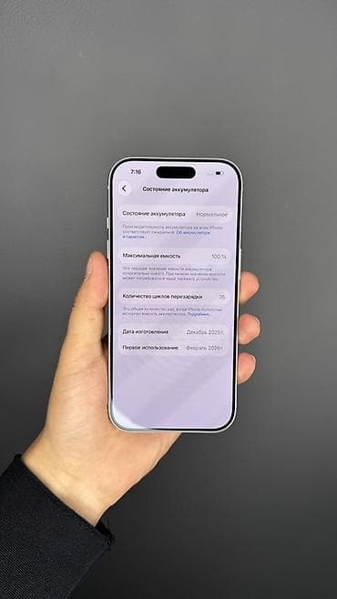 poco x6: IPhone 17 Pro, Б/у, 256 ГБ, Белый, Кабель, 100 % — 4