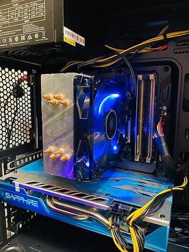 Новая сборка Проц i7 6700 AMD SAPPHIRE RX590 8GB DDR4 16GB игровой