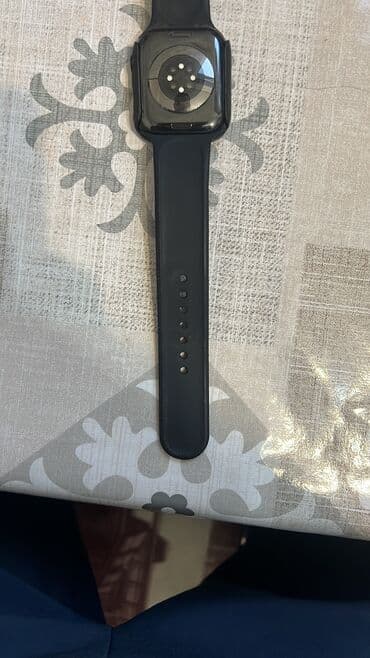 купить дешовый телефон: Смарт‑часы в стиле Apple Watch 9 серия, 45 мм (черный корпус и черный — 8