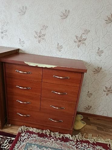 Детский комод, Б/у, Без пеленального столика, Дерево, цвет - Коричневый