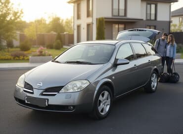 Nissan Primera: 2002 г., 1.8 л, Механика, Бензин, Универсал at lalafo.kg Nissan Primera: 2002 г., 1.8 л, Механика, Бензин, Универсал