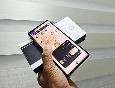 пиксель 10: Google Pixel 6, Б/у, 128 ГБ, цвет - Черный, 1 SIM, 2 SIM — 2