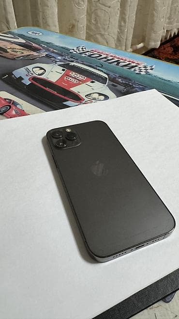 IPhone 12 Pro, Б/у, 256 ГБ, Графит, 82 %