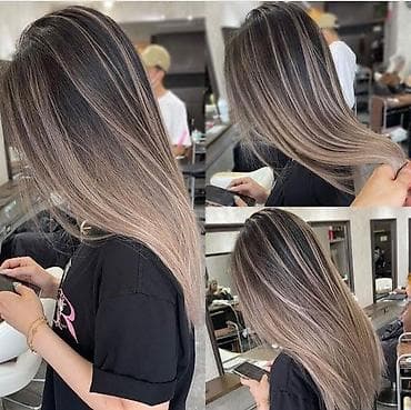 спрей для волос: Услуга: сложное окрашивание волос (включая балаяж/эйртач/шатуш — 1