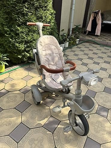 трицикл для детей: Детский велосипед, 3-колесный, 1 - 3 года, Б/у — 7