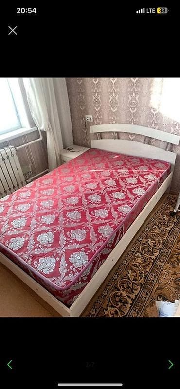 борт для кровати: Двуспальная кровать, С матрасом, длина - 200 см — 1
