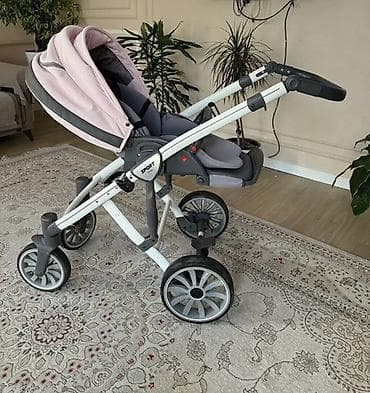 синяя рубашка: Детская коляска 3 в 1 - Модульная система: люлька для новорождённого — 2