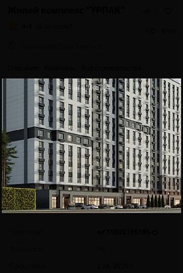 квартиры с котлована: 1 комната, 44 м², Элитка, 8 этаж, Евроремонт — 3