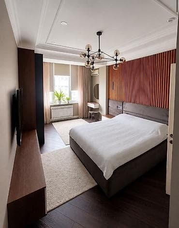 pro group: 3 комнаты, 100 м², Ала-Арча ТРЦ Элитка, 7 этаж, Евроремонт — 2