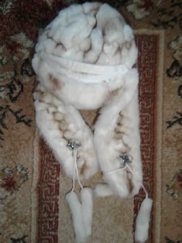 Шапка на девочку, теплая, удобная, мех искусственный, шапка новая