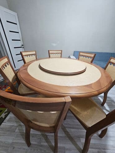 Дерево 🌳 7 стульев, окончательная цена по факту . диаметр 150 см