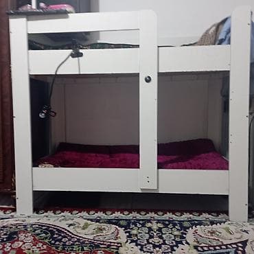 двухъярусные кровати взрослые: Двухъярусная кровать из белого ЛДСП/МДФ - Конструкция: два яруса — 1