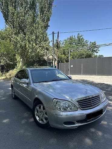 Унаа сатуу: Mercedes-Benz S-Class: 2003 г., 3.7 л, Автомат, Бензин, Седан — 1