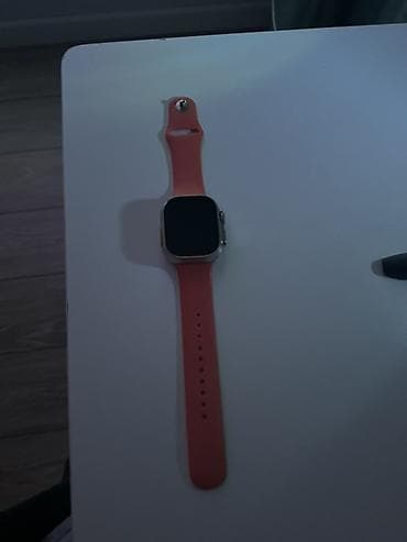 купить apple watch ultra: Смарт‑часы в стиле Apple Watch Ultra (корпус серебристый, оранжевый — 1