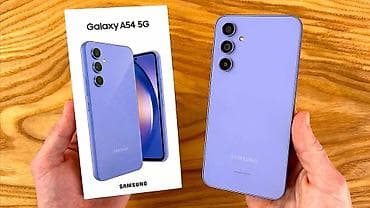 redmi note: Samsung Galaxy A54 5G — фиолетовый смартфон с поддержкой 5G. Ключевые — 1