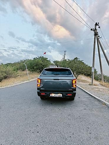 sprinter 4 4: Ssangyong Rexton Khan: 2022 г., 2.2 л, Автомат, Дизель, Пикап — 4