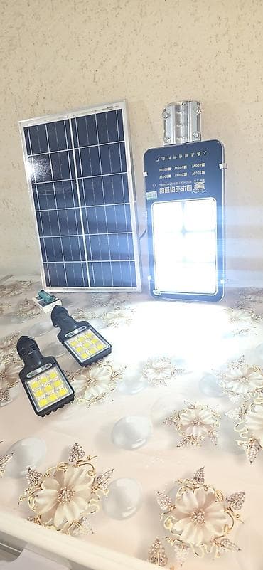 лампа с пультом: Солнечные уличные светильники с пультом ДУ - Панель на солнечной — 7